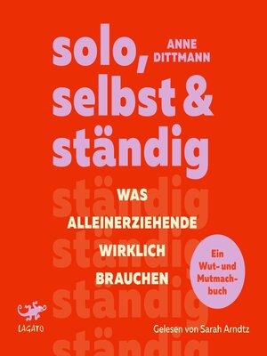 cover image of solo, selbst & ständig